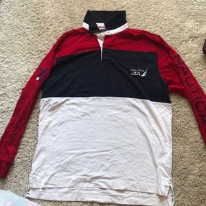 Men's Nautica rugby shirt